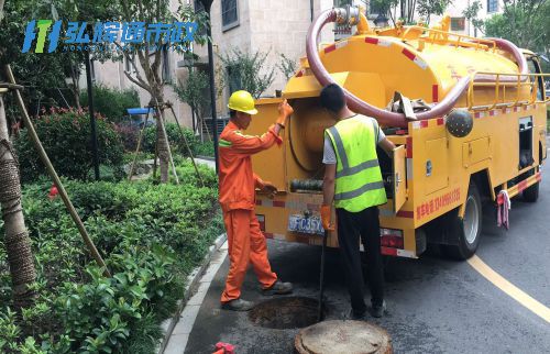 南京六合区新篁镇雨污管道清淤疏通